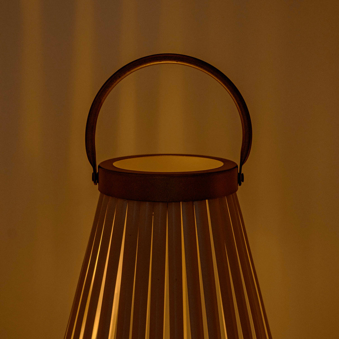 LUMINARA TABLE TOP LANTERN WITH HANDLE