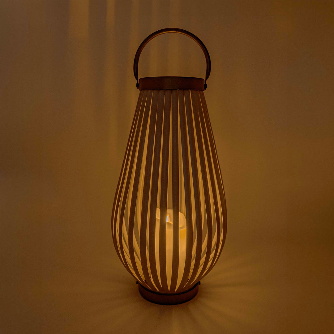LUMINARA TABLE TOP LANTERN WITH HANDLE
