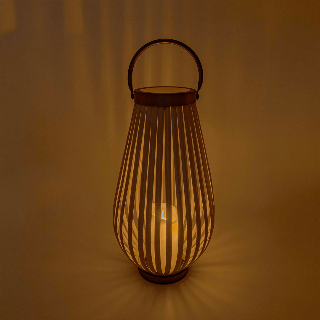 LUMINARA TABLE TOP LANTERN WITH HANDLE