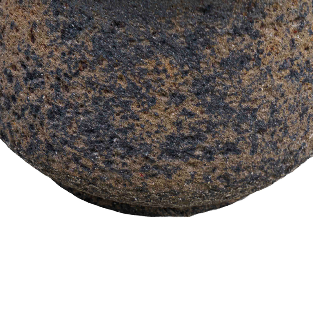 Textura Ceramic Pot Teal Brown
