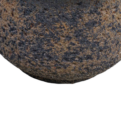 Textura Ceramic Pot Teal Brown