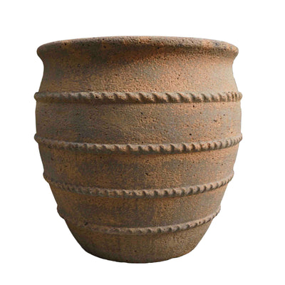 Natural Spiral Ceramic Pot