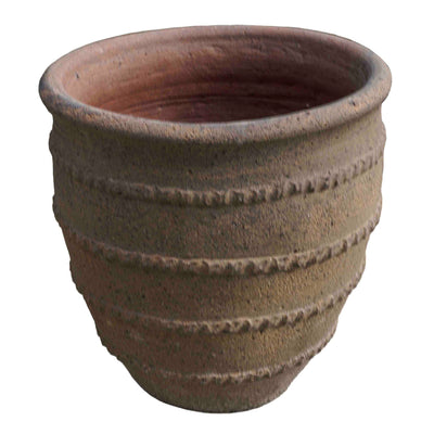 Natural Spiral Ceramic Pot