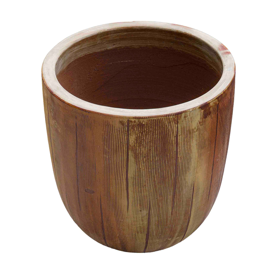 Brown Antique Ceramic Pot