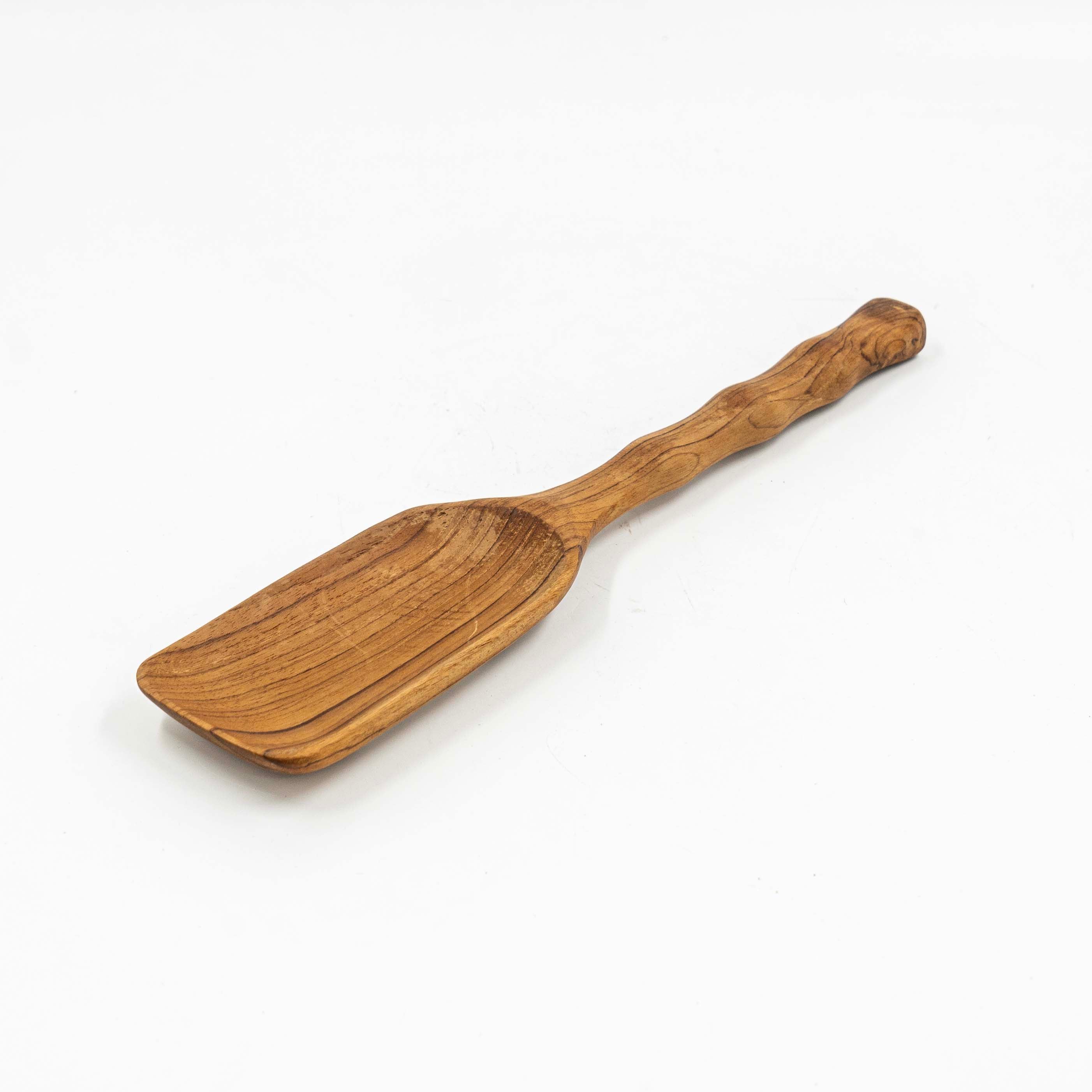 Yarah Teak Wood Solid Turner Spatula