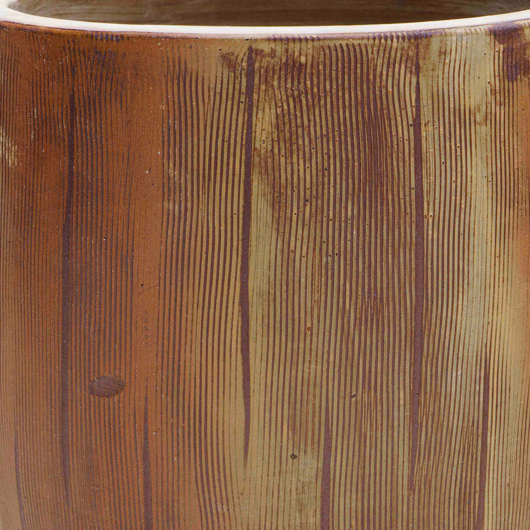 Brown Antique Ceramic Pot