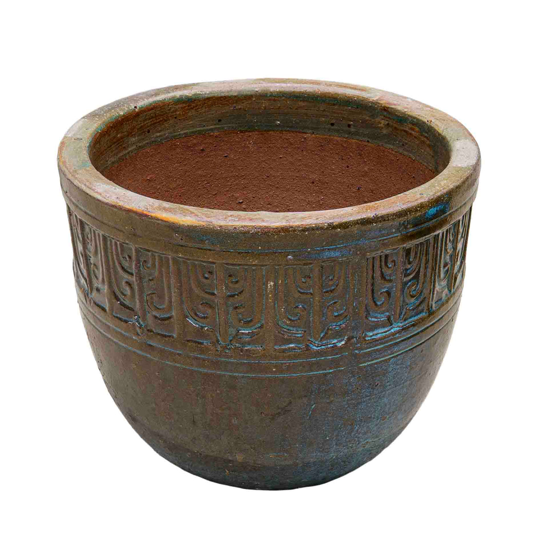 Azure Ceramic Pot