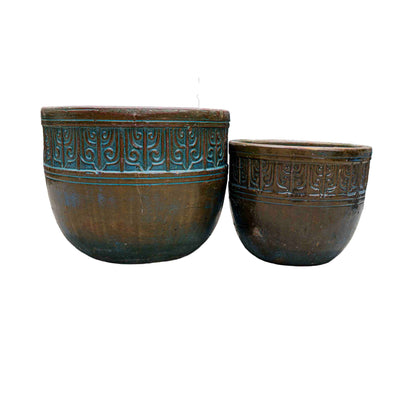 Azure Ceramic Pot