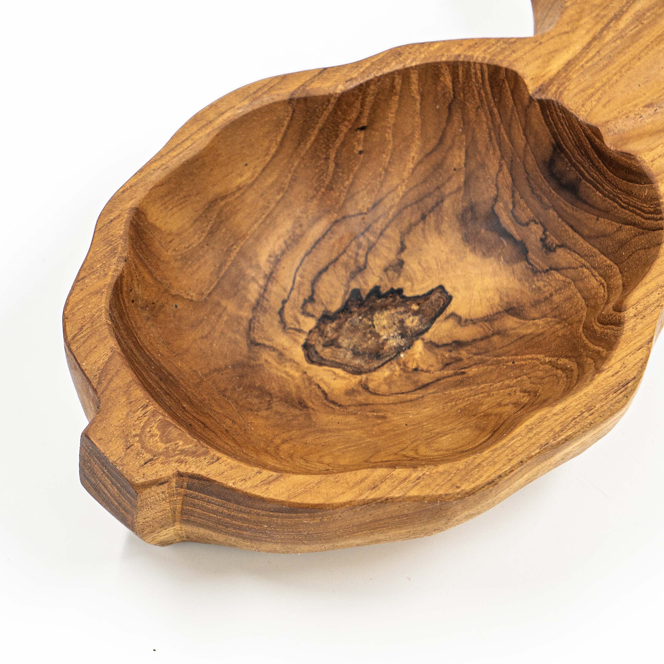 Yarah Teak Wood Pineapple Plate