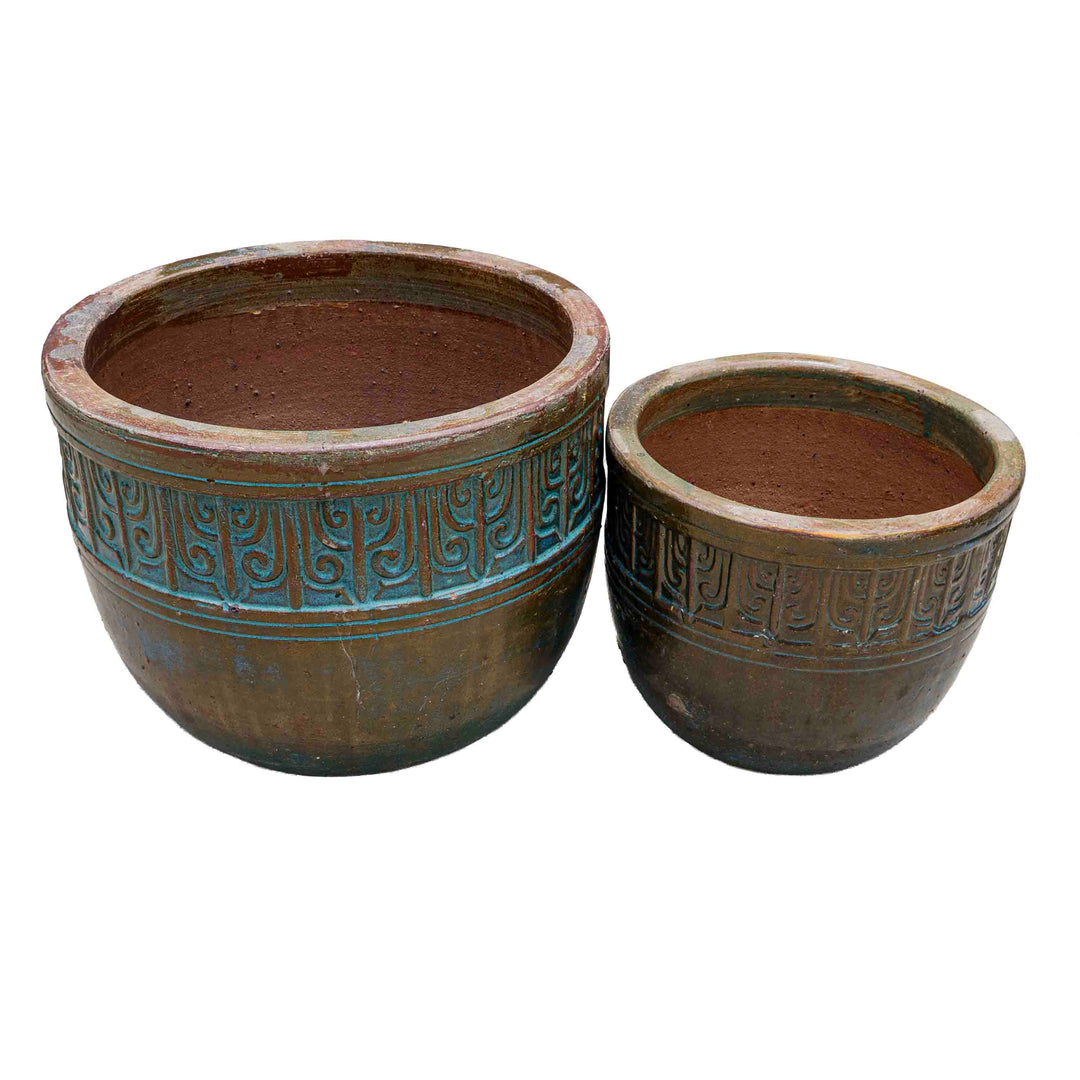 Azure Ceramic Pot