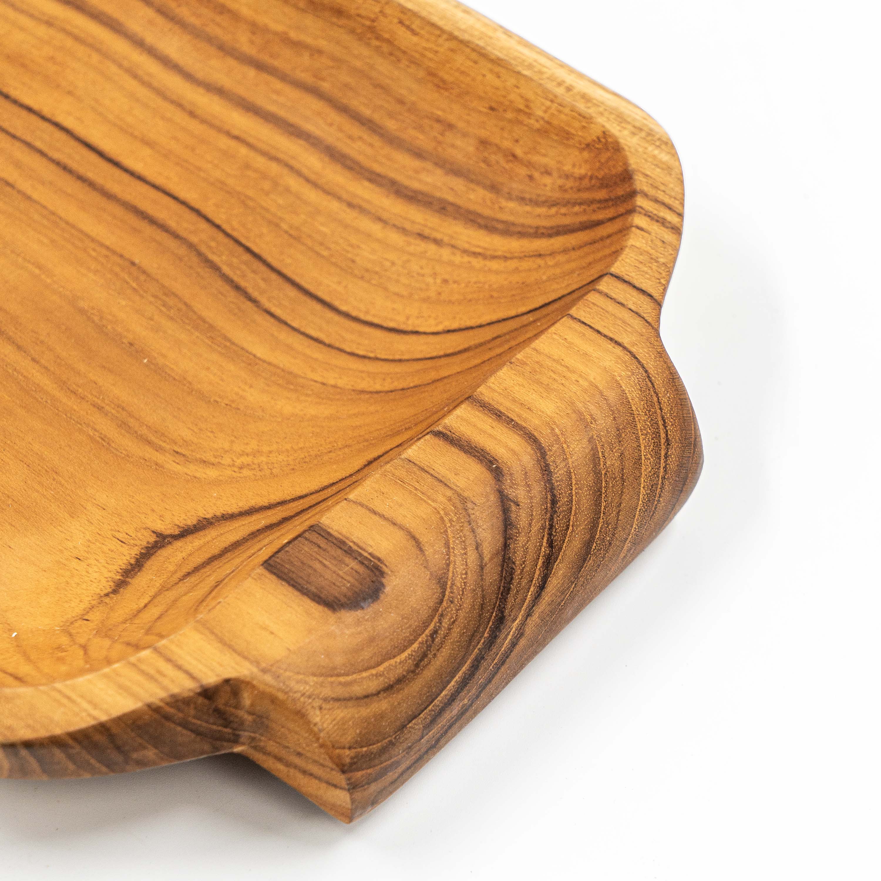 Yarah Teak Wood Serving Tray