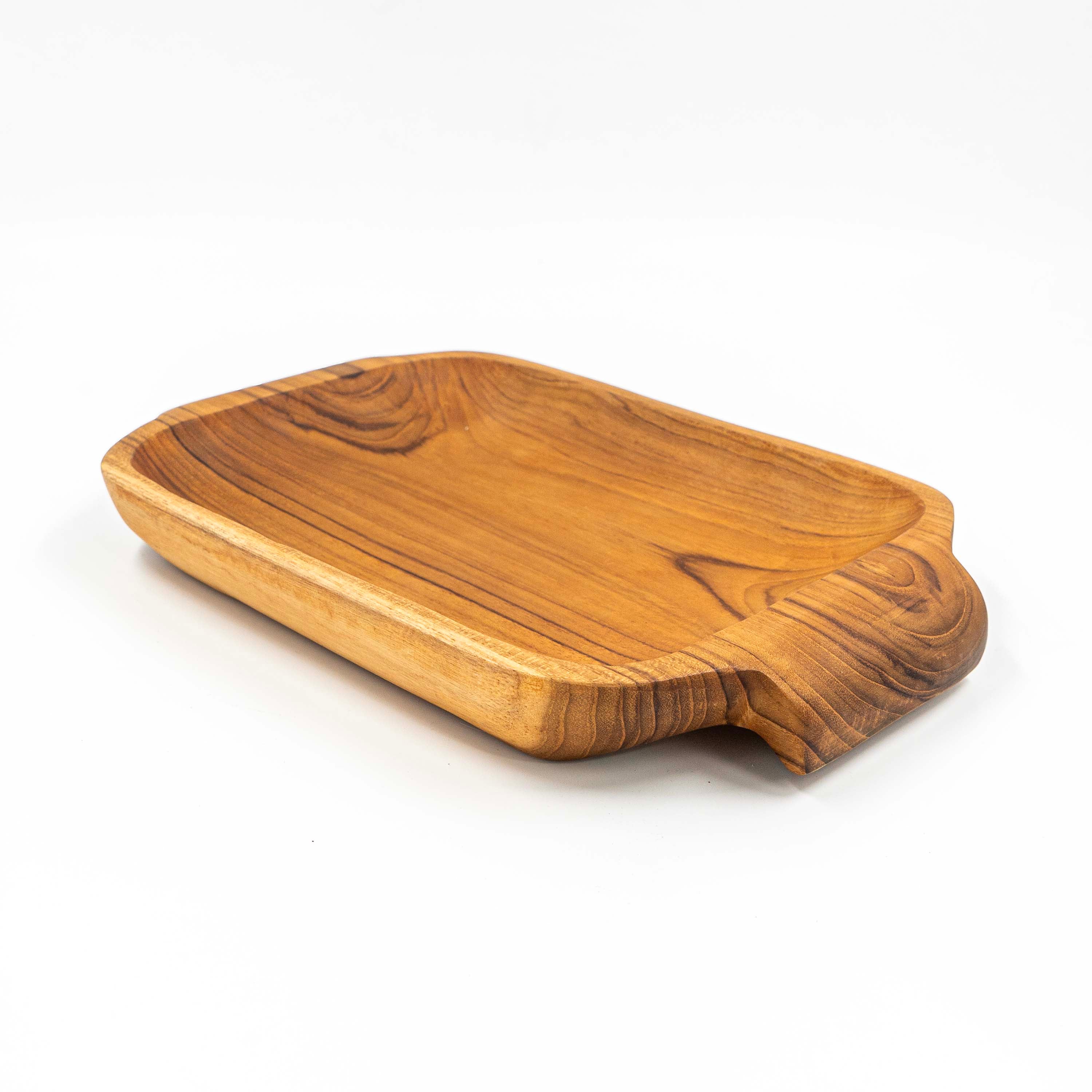 Yarah Teak Wood Serving Tray