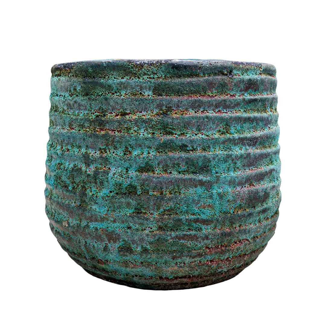 Ribcrest Ceramic Pot