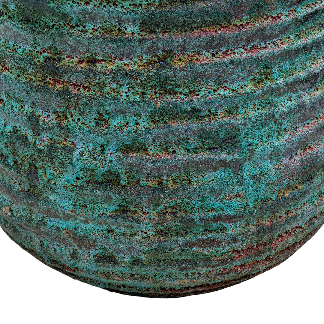Ribcrest Ceramic Pot