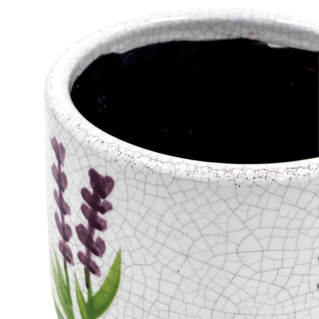 Holly Lavender Pot