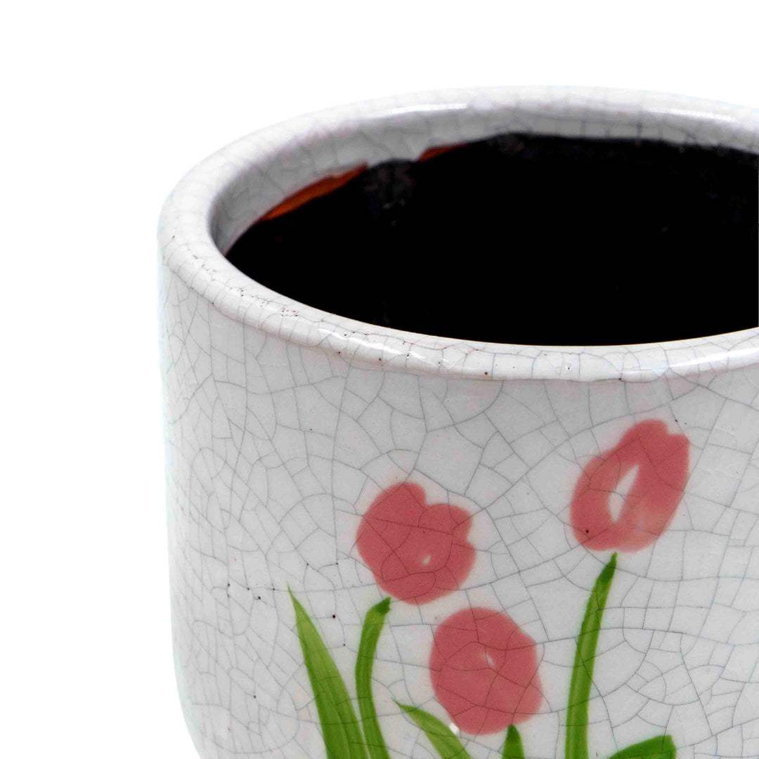 Holly Tulip Pot