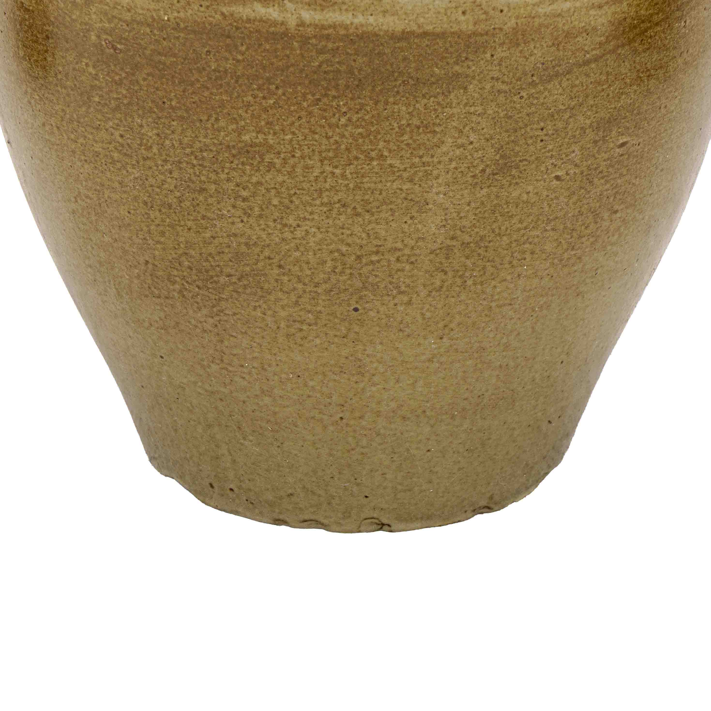 Olive green Ceramic Pot