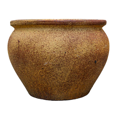 Raw Brown Ceramic Pot