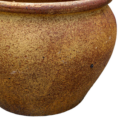 Raw Brown Ceramic Pot