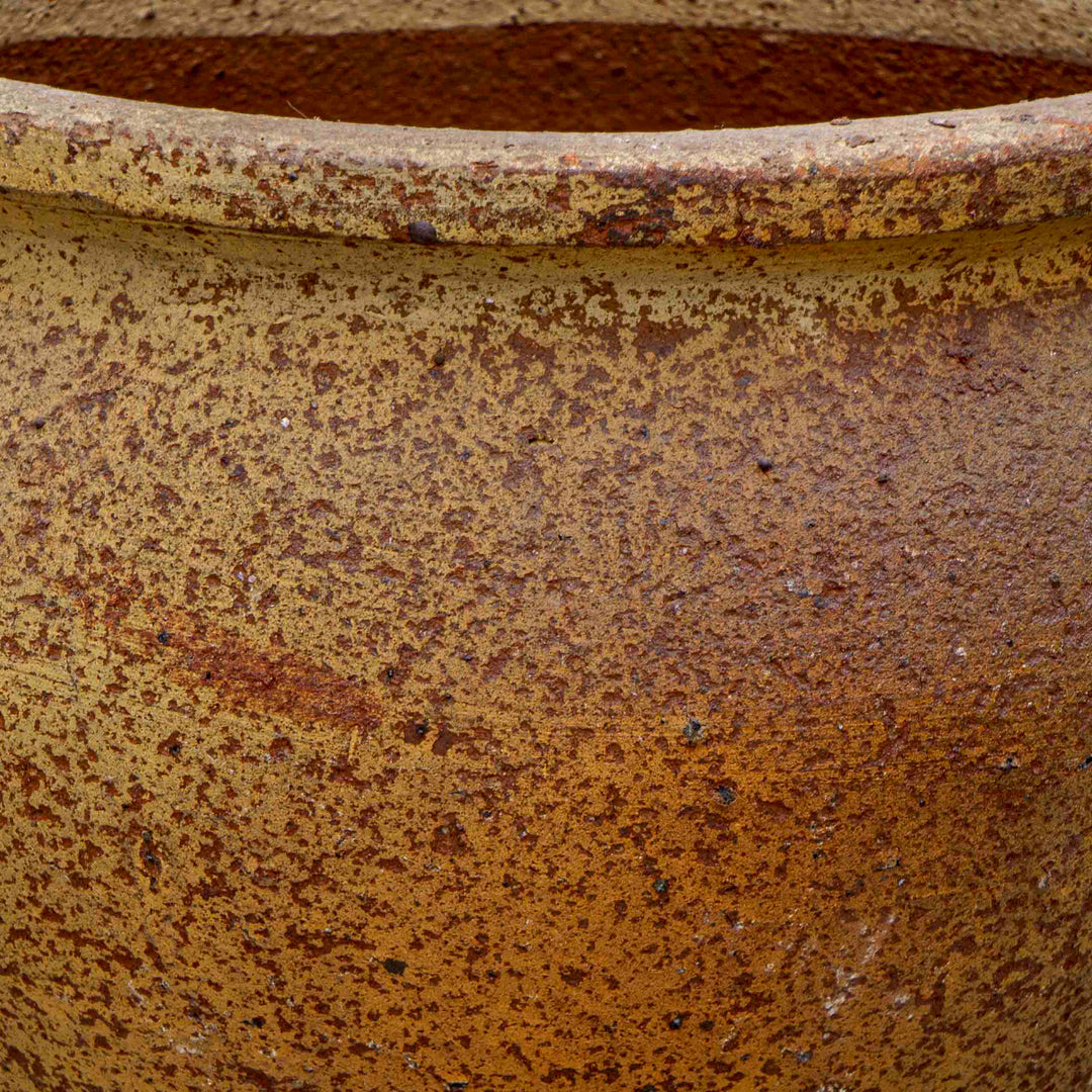 Raw Brown Ceramic Pot