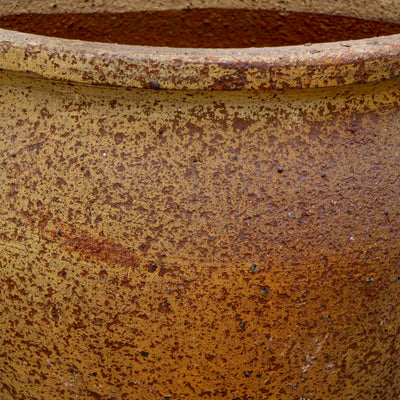 Raw Brown Ceramic Pot