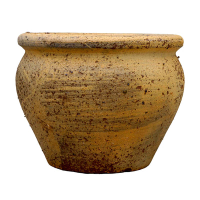 Raw Brown Ceramic Pot