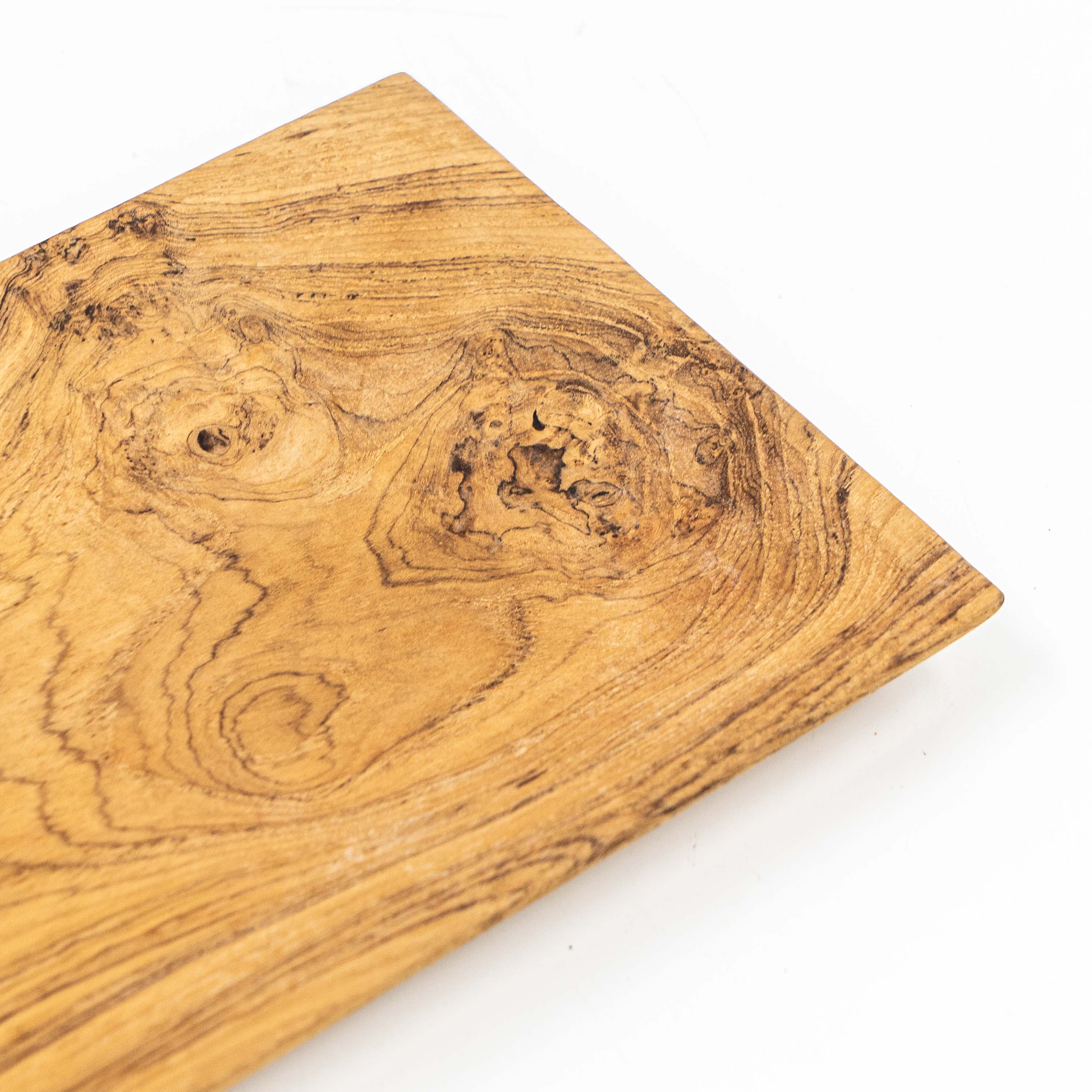 Yarah Teak Wood Square Platter
