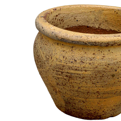 Raw Brown Ceramic Pot