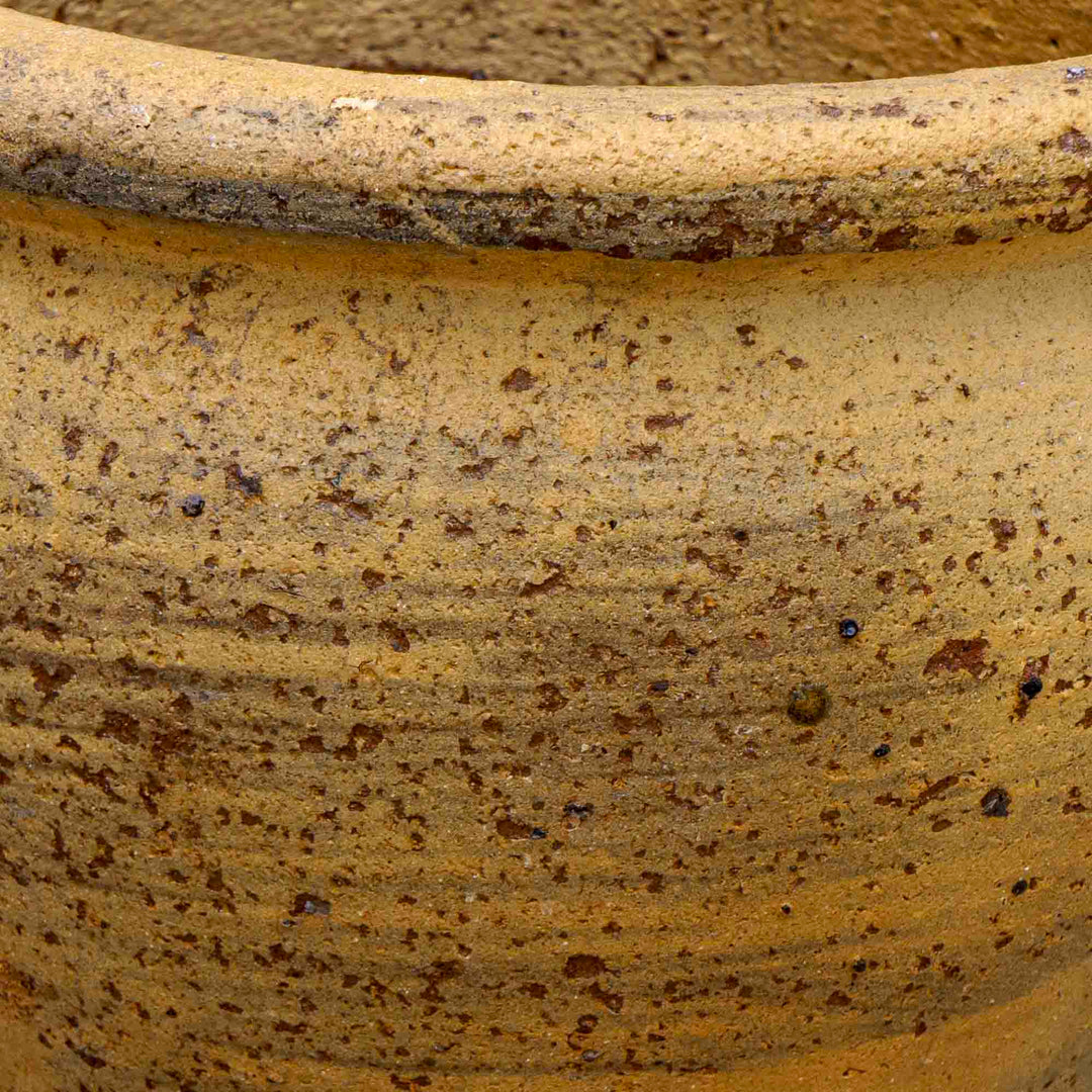 Raw Brown Ceramic Pot