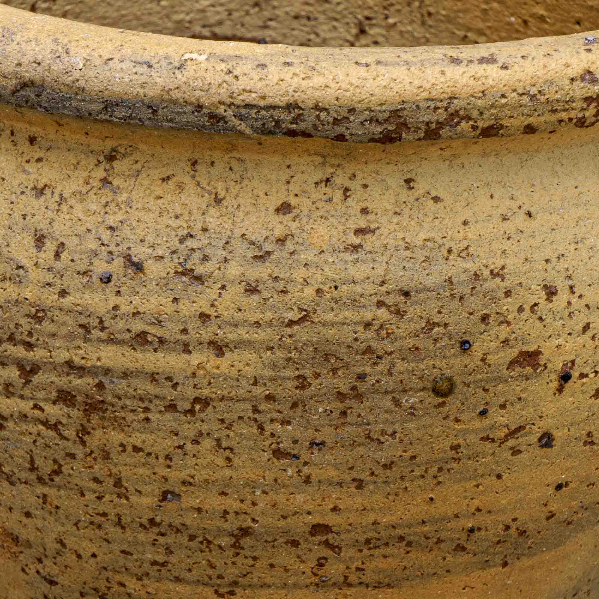 Raw Brown Ceramic Pot