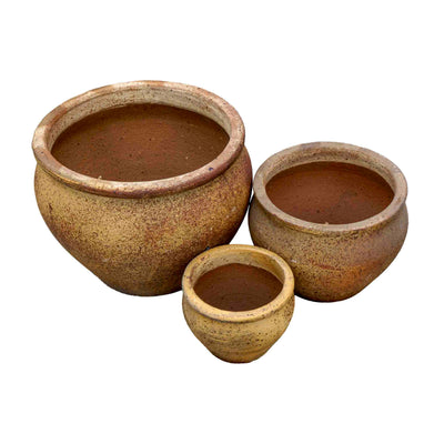 Raw Brown Ceramic Pot