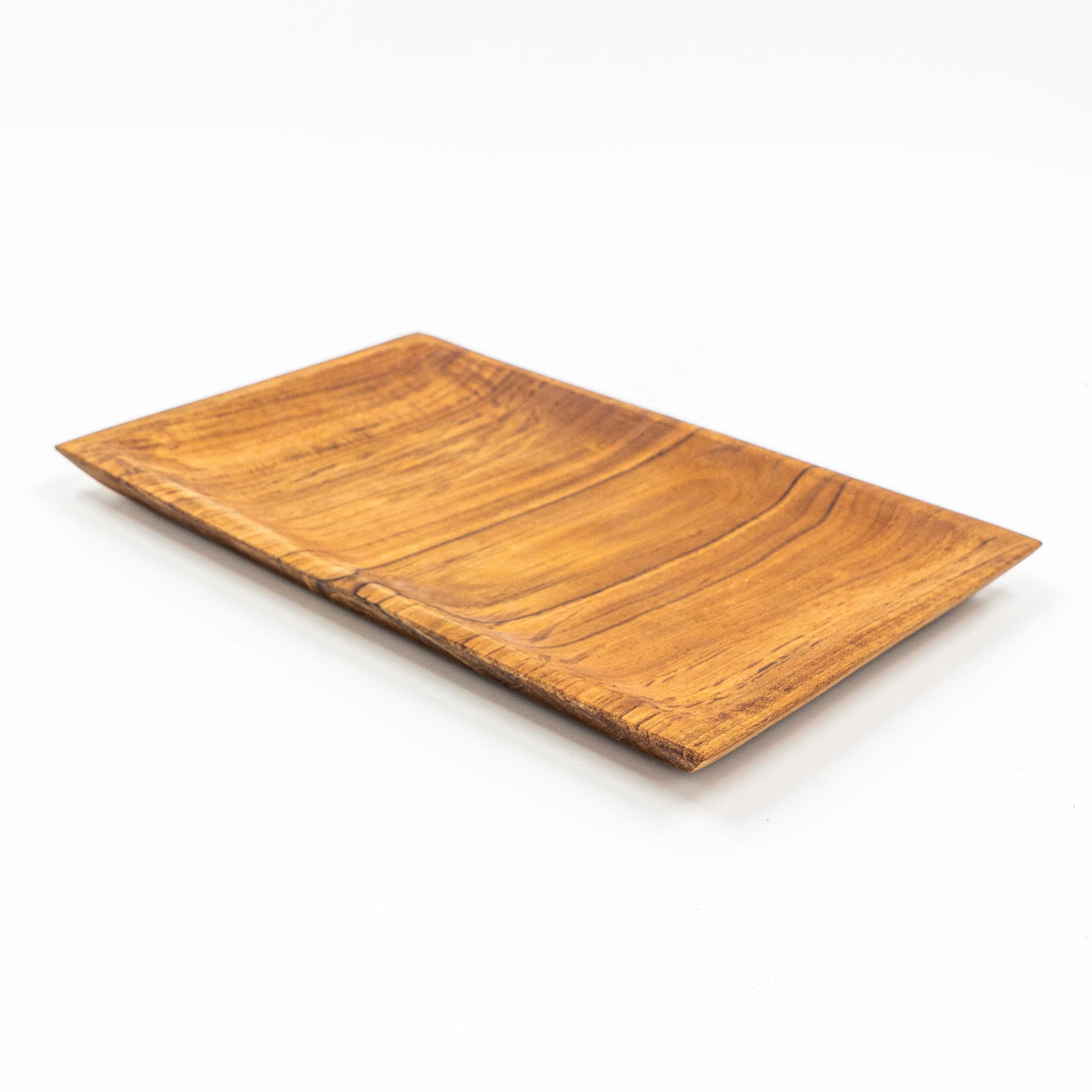 Yarah Teak Wood Square Platter