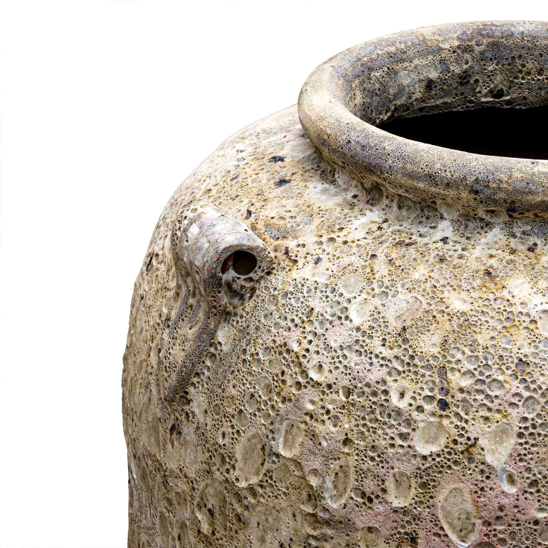 Drift Bubble Ceramic Pot Beige
