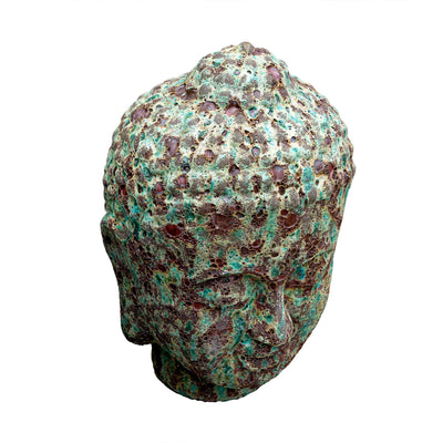 Antique Look Ceramic Buddha Head