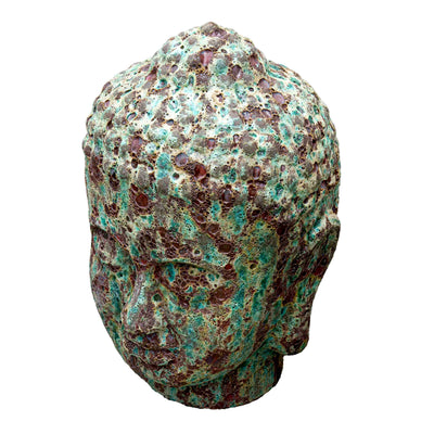 Antique Look Ceramic Buddha Head