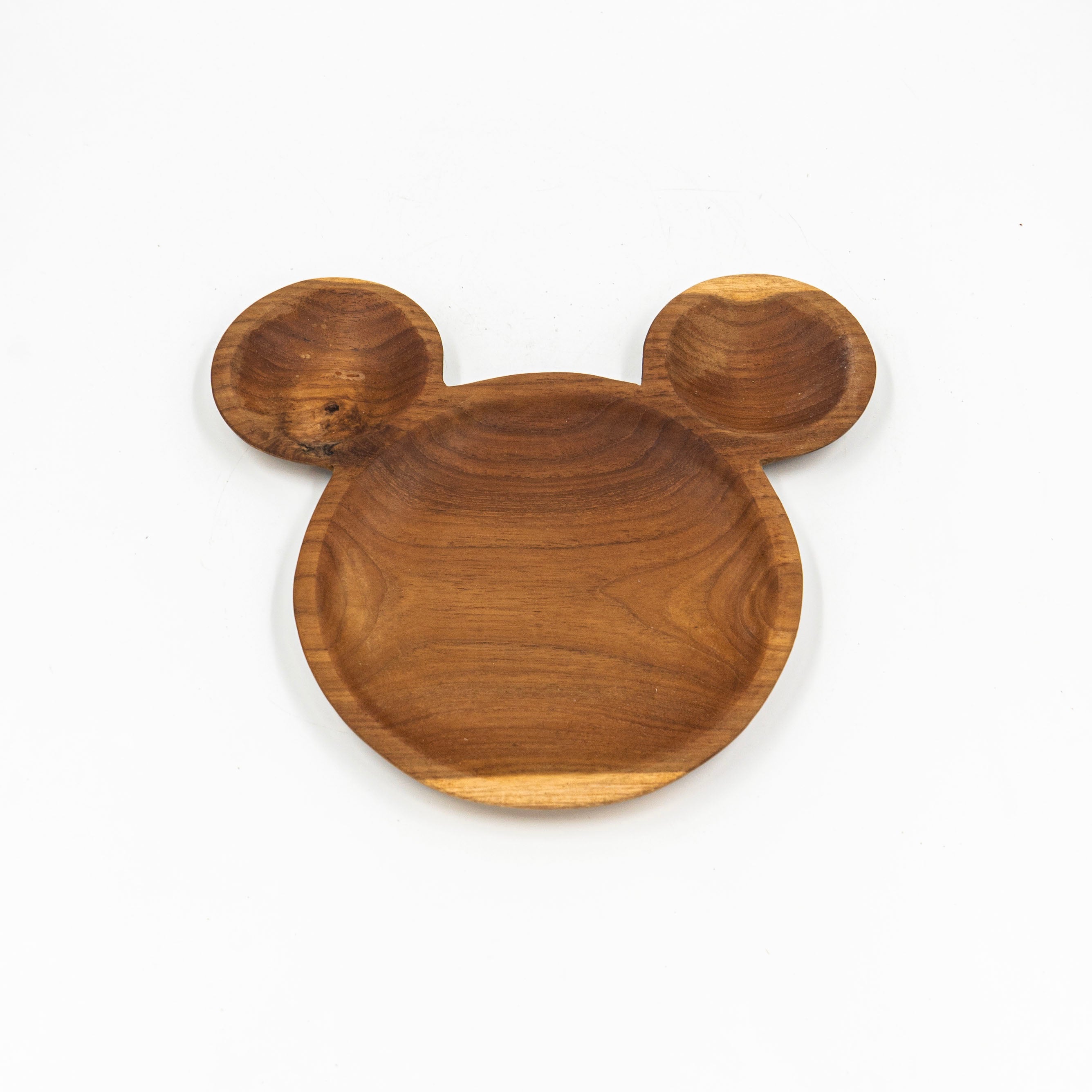 Yarah Teak Wood Mickey Plate