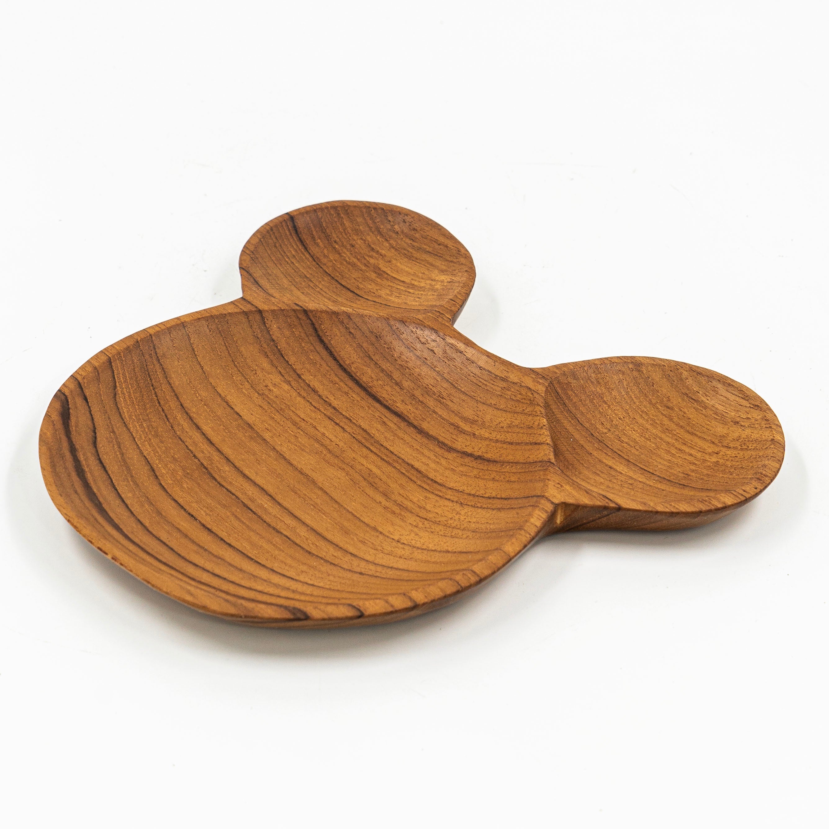 Yarah Teak Wood Mickey Plate