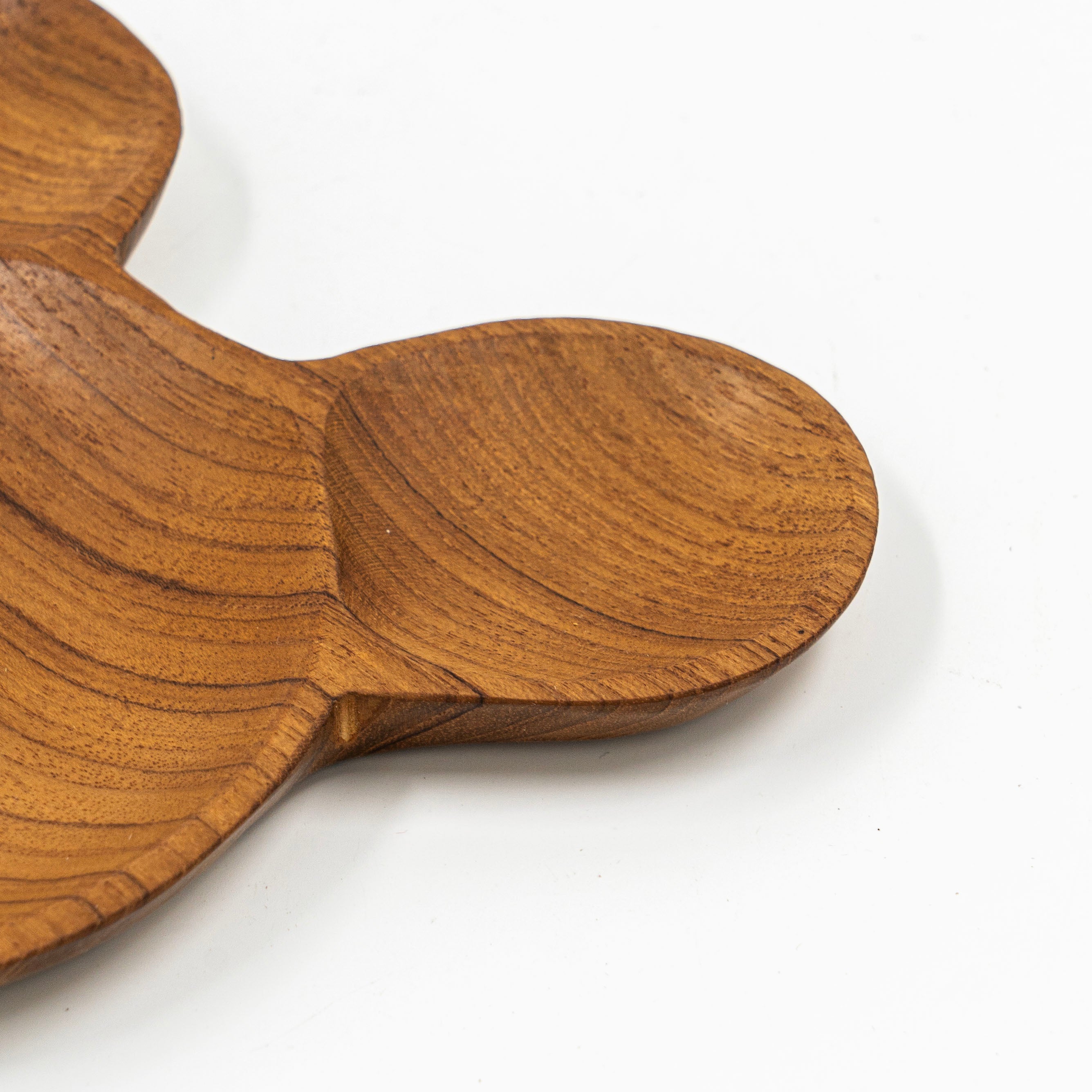 Yarah Teak Wood Mickey Plate