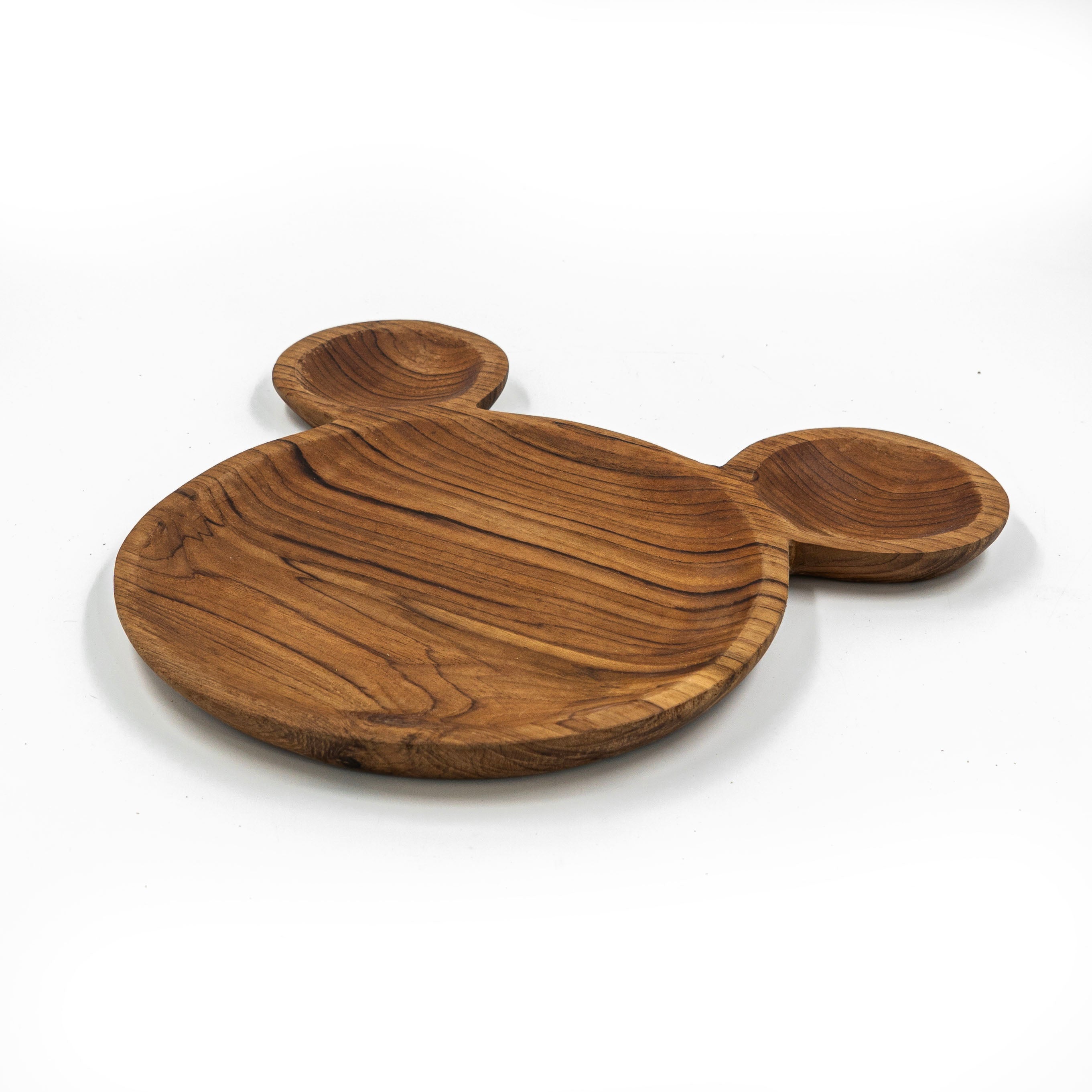 Yarah Teak Wood Mickey Plate