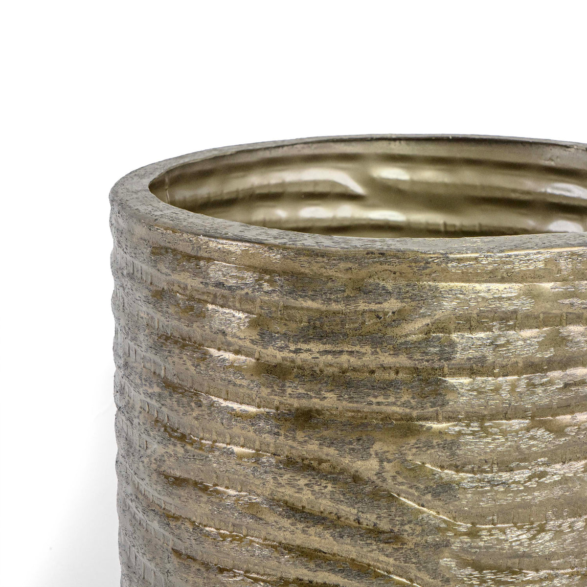 Textured Round Pot