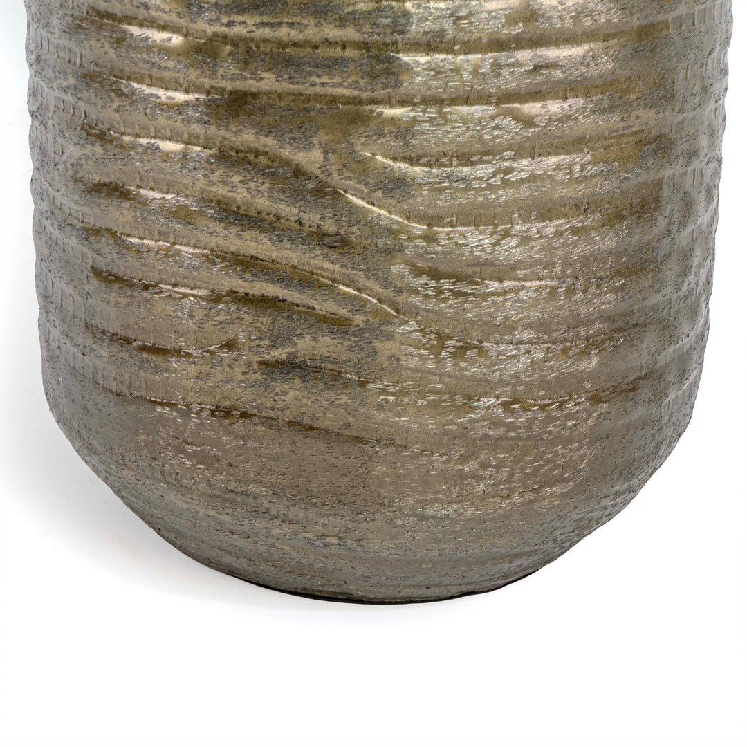 Textured Round Pot