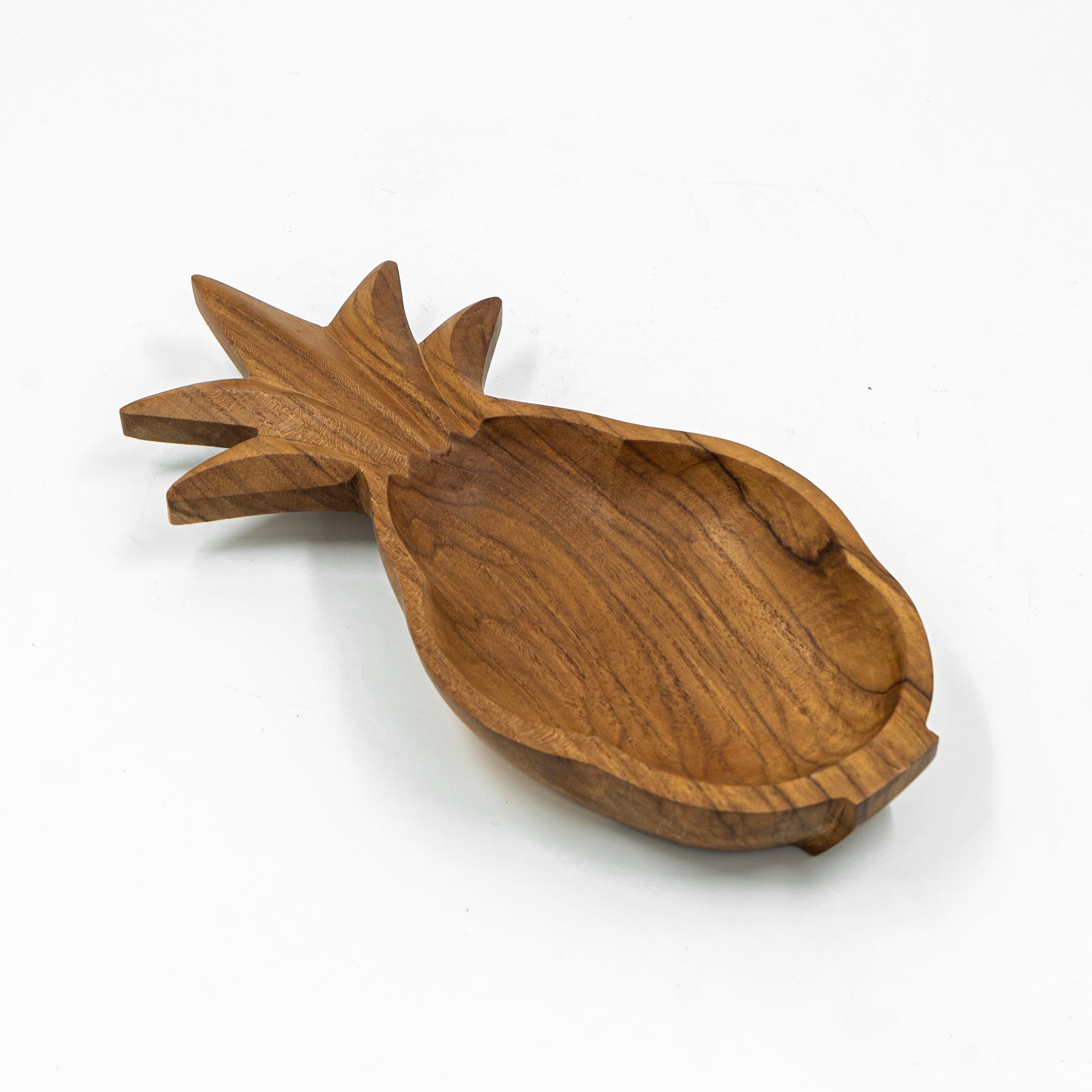 Yarah Teak Wood Pineapple Plate