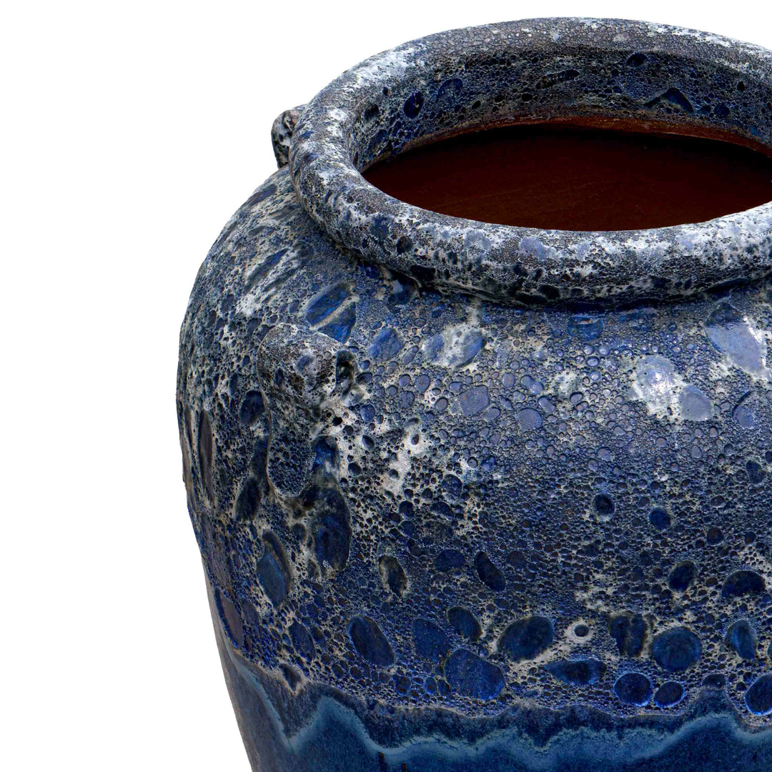 Bubble Crest Ceramic Pot