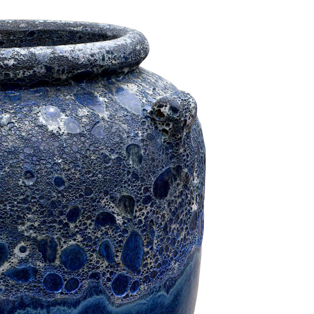 Bubble Crest Ceramic Pot