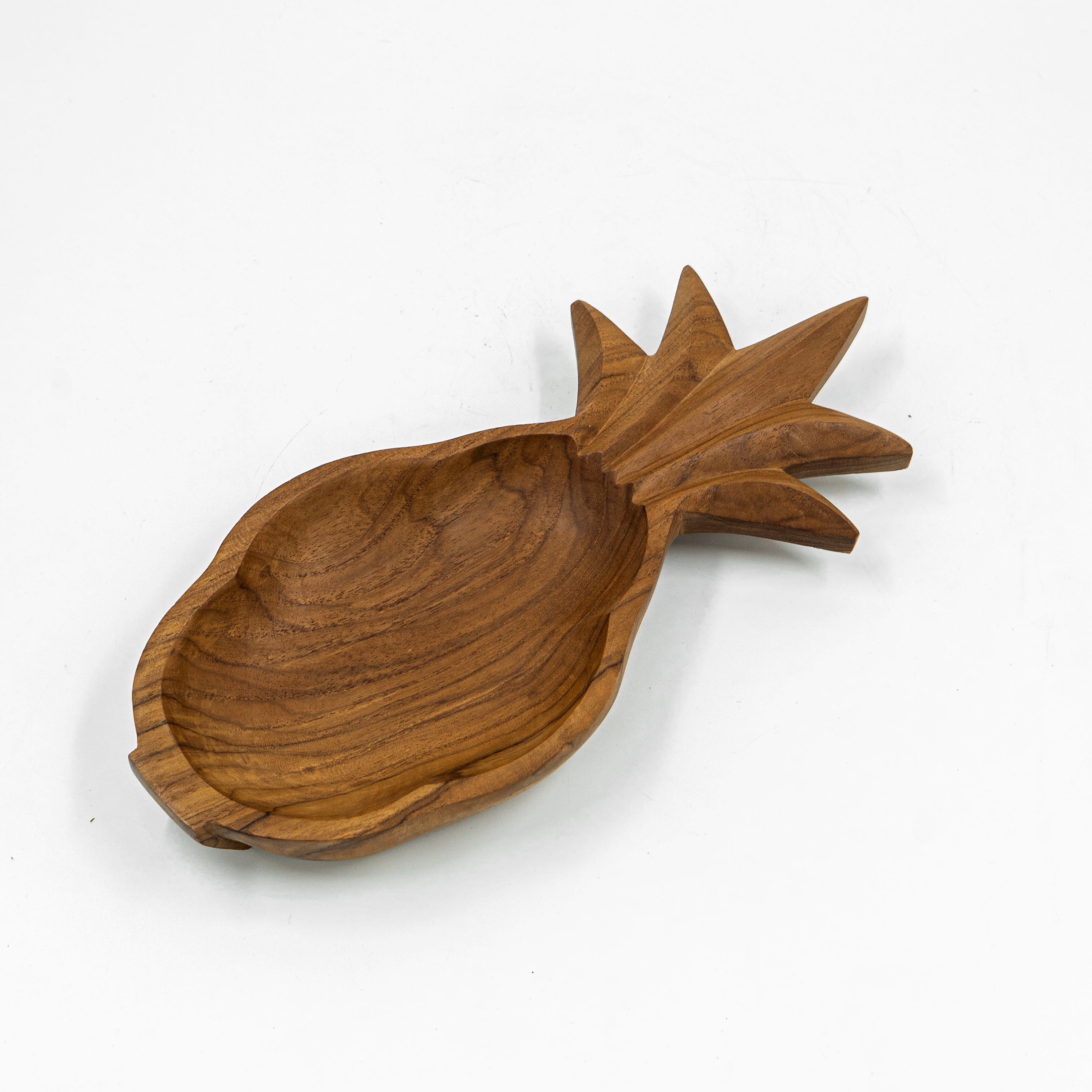Yarah Teak Wood Pineapple Plate