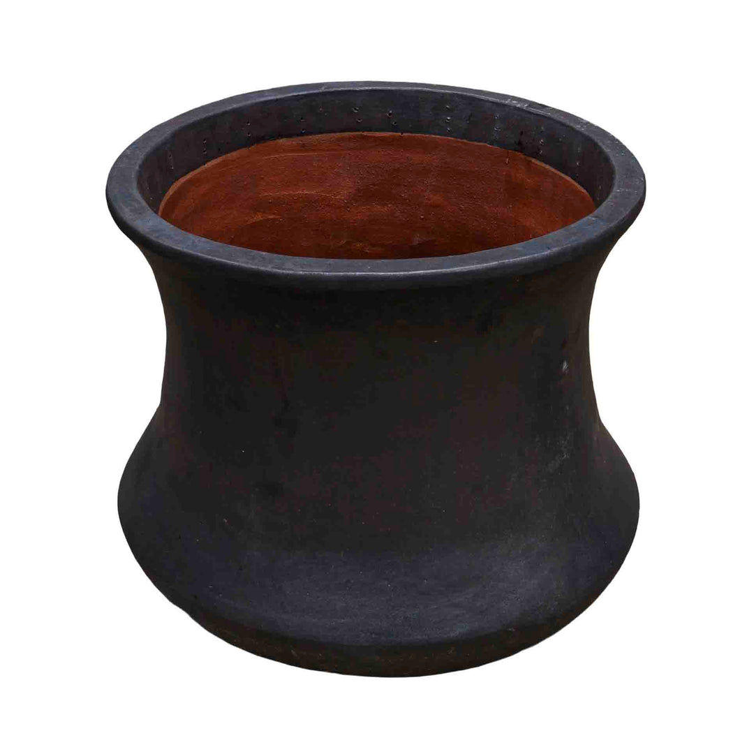Grey Wide Ceramic Urn