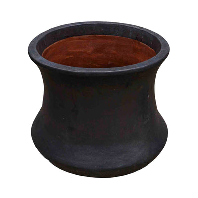 Grey Wide Ceramic Urn