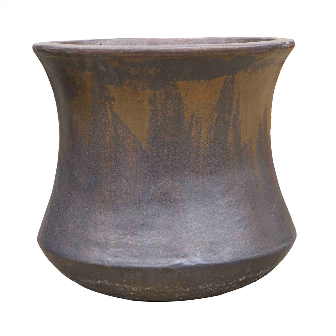 Grey Wide Ceramic Urn