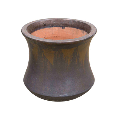 Grey Wide Ceramic Urn