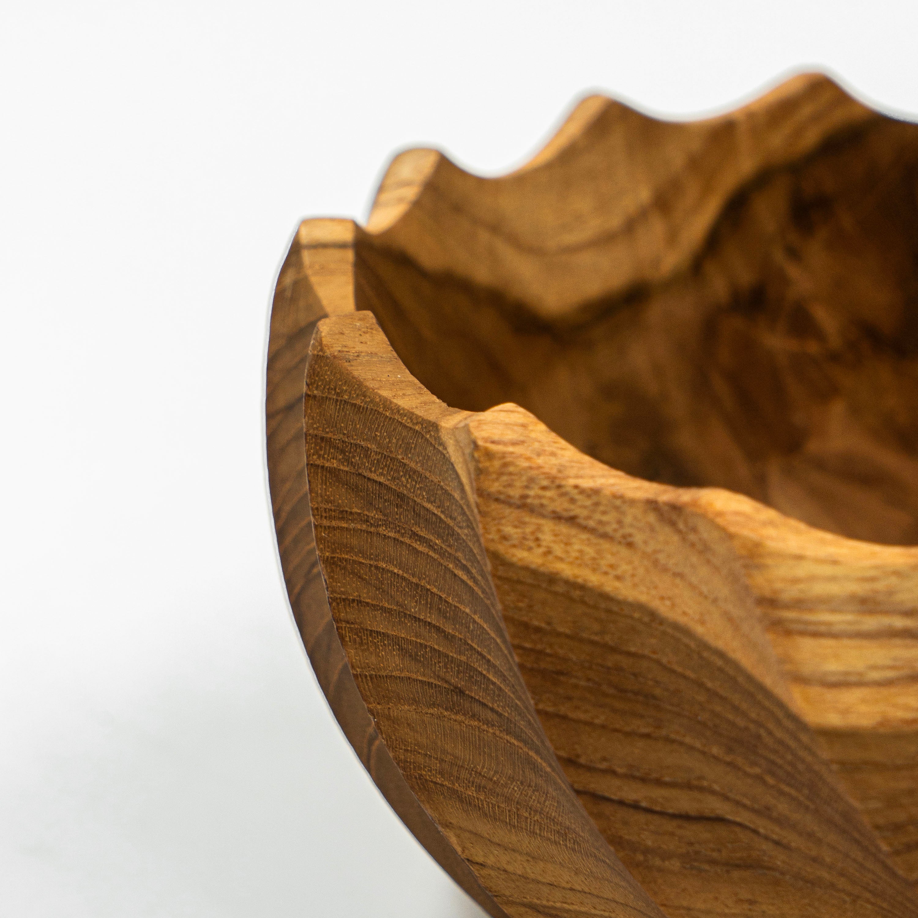 Yarah Teak Wood Fruit Bowl